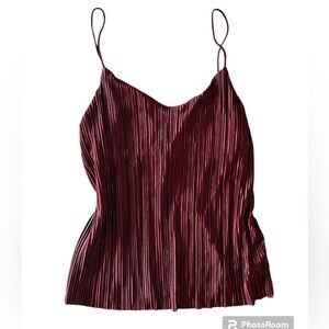 H&M burgundy cami